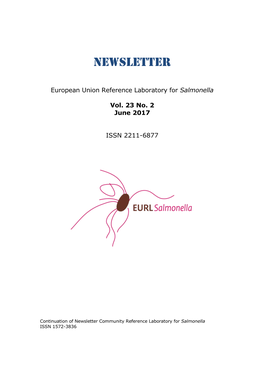 EURL-Salmonella Newsletter June