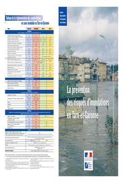 En Zone Inondable En Tarn-Et-Garonne Tarn-Et-Garonne