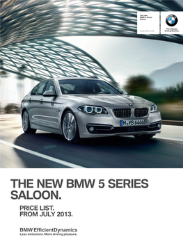 THE BMW 5 Series SALOON