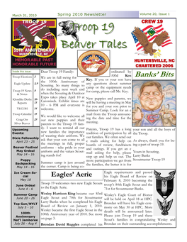 Mar 2010 Newsletter