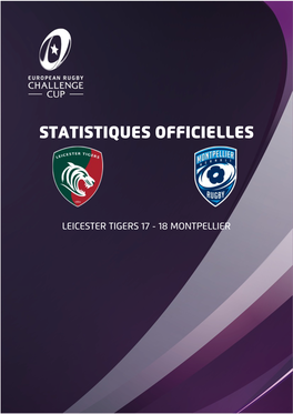 Statistiques Officielles Du Match