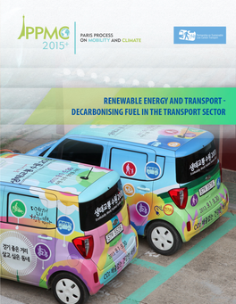 Renewable Energy and Transport – Decarbonising Fuel in the Transport