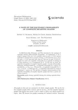 A Note on the Equitable Choosability of Complete Bipartite Graphs