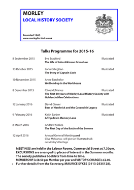 Morley Local History Society