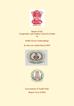 Report of the Comptroller and Auditor General of India on Public Sector