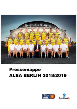 Alba Berlin 2018/2019