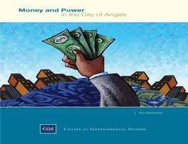 Money and Power in the City of Angels Money and Power in the City of Angels