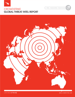 Crowdstrike Global Threat Intel Report
