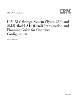 IBM XIV Storage System Introduction and Planning Guide Figures