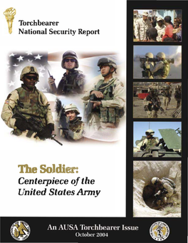 THE SOLDIER: Centerpiece of the United States Army
