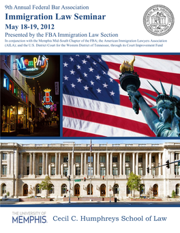 Immigration Law Seminar