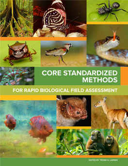 Core Standardized Methods for Rapid Biological Field Assessment