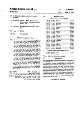 United States Patent (19) (11) 4,313,967 Kahn Et Al