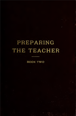 Teacher-Training Course of the Southern Christian Convention