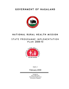 National Rural Health Mission State Programme Implementation Plan