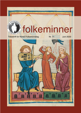 Tidsskrift for Norsk Folkeminnelag Nr. 71 Juni 2020