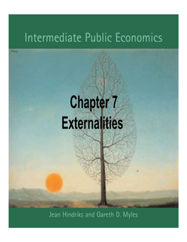 Negative Externality: Reduces Utility Or Profit Externalities Defined