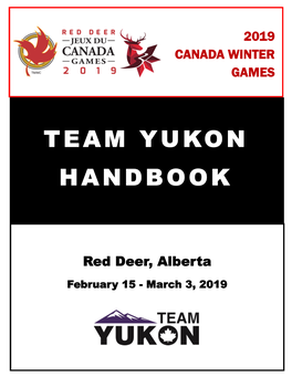 Team Yukon Handbook
