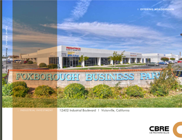 12402 Industrial Boulevard | Victorville, California