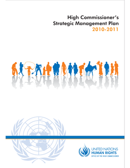 High Commissioner's Strategic Management Plan 2010-2011