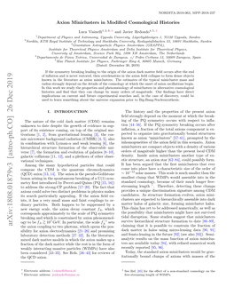 Arxiv:1808.01879V3 [Astro-Ph.CO] 26 Dec 2019