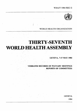 World Health Assembly