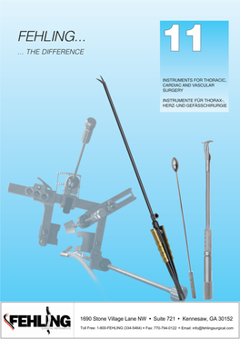 11 Cardiac Instruments