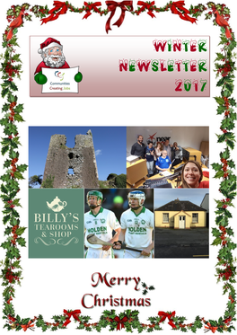 Winter Newsletter 2017