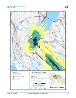 Phase 2 Passive Dustfall Monitoring August 14, 2019