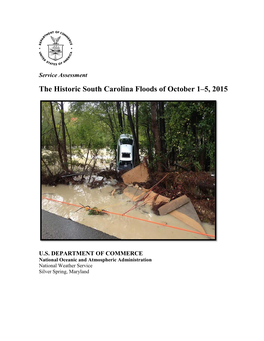 The Historic South Carolina Floods of October 1–5, 2015