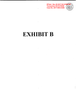 Efiled: Nov 20 2017 02:01PM EST Transaction ID 61379249 Case No. 2017-0833-AGB