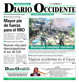 Tragedia En El Cauca