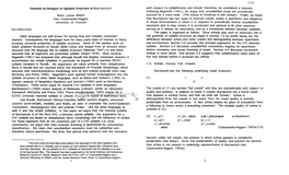 Towards an Rnalysis of Syllable Structure in Nxa?Amxclnl with Respect to Syllabification and Should, Therefore, Be Considered a Resonant