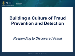 Principles of Fraud Examination