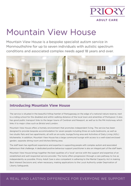 Mountain View House