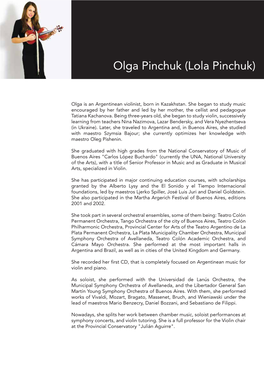 Olga Pinchuk (Lola Pinchuk)