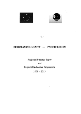 Regional Strategy Paper and Regional Indicative Programme