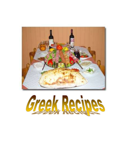 Greek Recipes