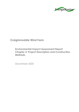 Craiginmoddie Wind Farm