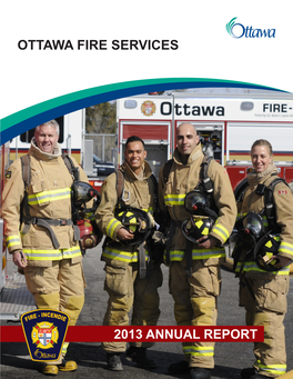 Ottawa Fire Services 2013 Annual Report