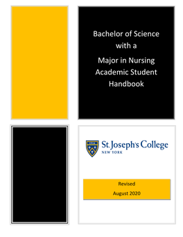 Bachelor of Science with a Major in Nursing Academic Student Handbook