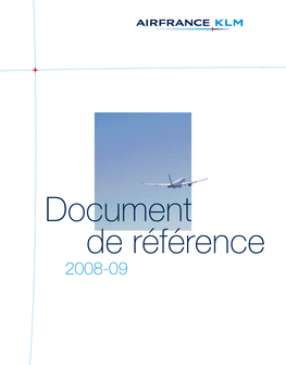 Document De Référence Air France-KLM 2008