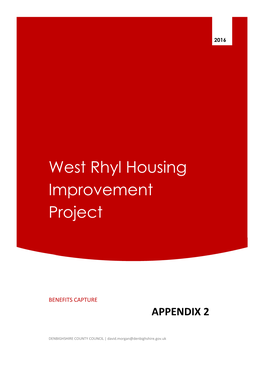 West Rhyl Housing Improvement Project