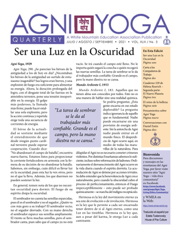 Ser Una Luz En La Oscuridad Ser Una Luz En La Oscuridad Agni Yoga, 1929 Vacío