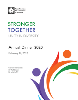 Stronger Together Unity in Diversity