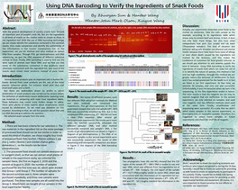 DNA Barcoding Poster