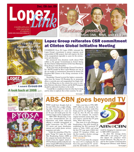 Lopez Group Reiterates CSR Commitment At