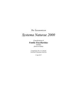 Systema Naturae 2000