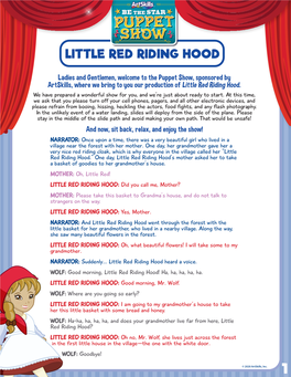 Little Red Riding Hood