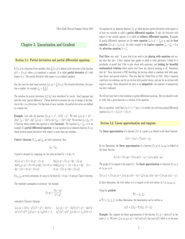 Chapter 3. Linearization and Gradient Equation Fx(X, Y) = Fxx(X, Y)